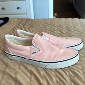 Pink Slip On Vans